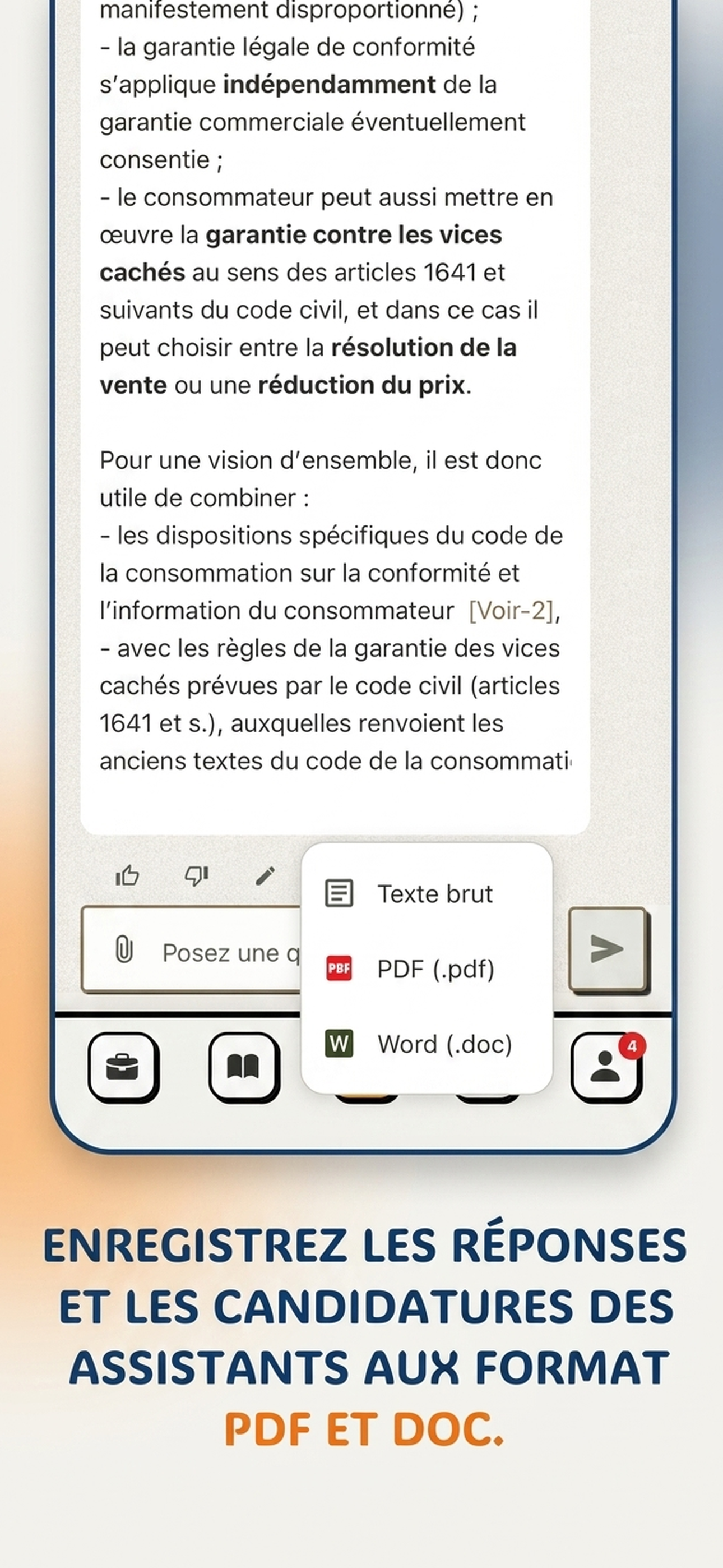 Avocat IA Screenshot 3