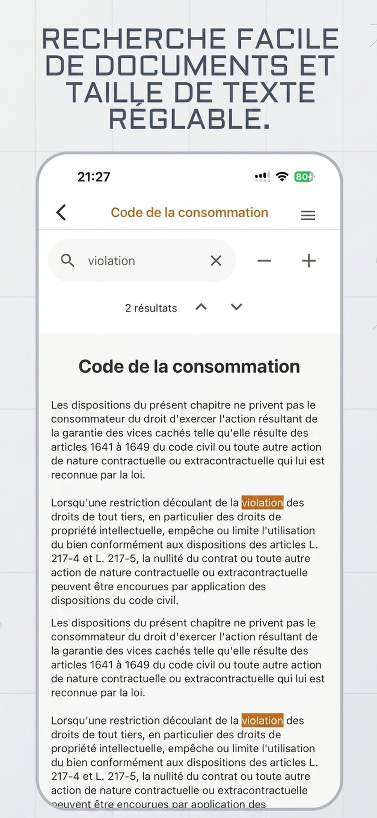 Avocat IA Screenshot 5
